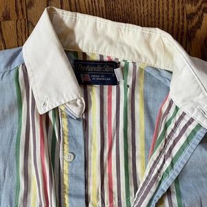 Vintage panhandle slim 80s blouse